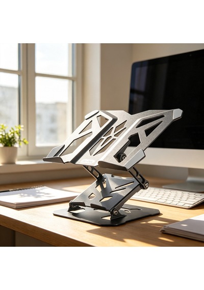 Go Des Gd-hd286 Katlanabilir Ayarlanabilir Laptop Ve Notebook Standı Gri