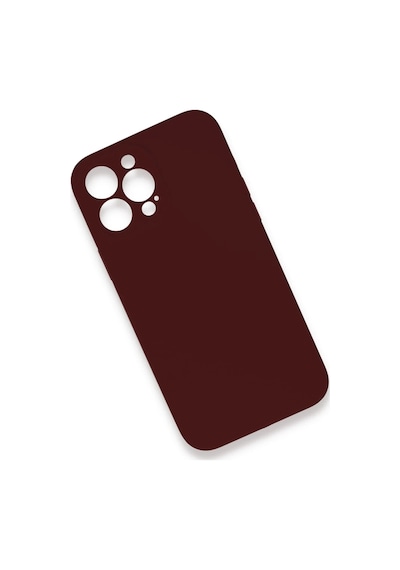 Cosmotex Newface Apple iPhone Uyumlu  13 Pro Max Kılıf Lansman Legant Silikon - Bordo