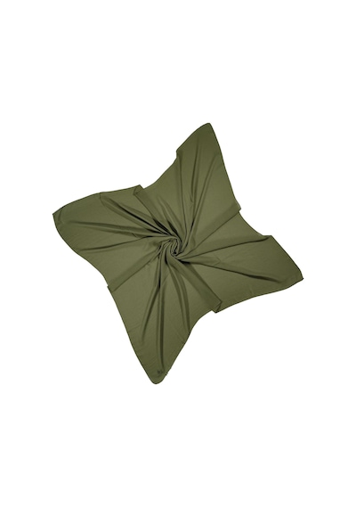 Mim Eşarp Mısırlı Eşarpları Aerobin Jazz Caz Eşarp 110x110 Cm Haki