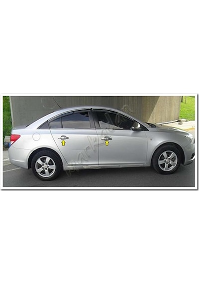 Db Chrome Chevrolet Cruze Sedan Kapı Kolu Nikelajı 2009 Sonrası 4