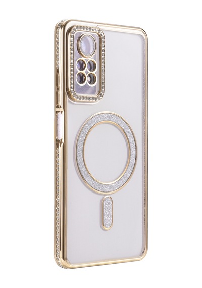 Redmi Note 12 Pro 4g Joke Simli Magneticsafe Kılıf - Gold Bzsxx00 1