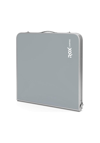 Rox Camping 0311 Yükseklik Ayarlı Katlanır Kamp Masası 120x60 Cm Gri