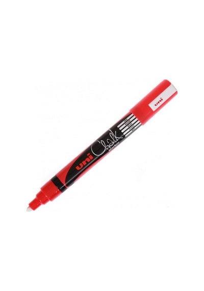 Uni Chalk Marker Wet Wipe Red 1.8-2.5 Mm