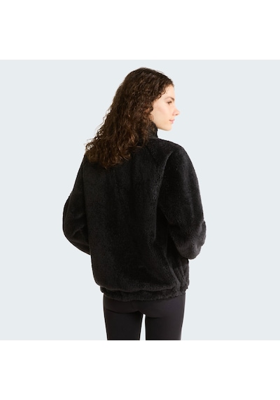 The North Face Osito Evolve Full Zip Kadın Sweatshirt C-the0a8h7sjk3jk3 Siyah