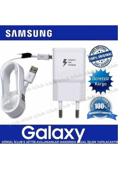 Samsung Galaxy Uyumlu J4 Hızlı Şarj Aleti Micro Giriş
