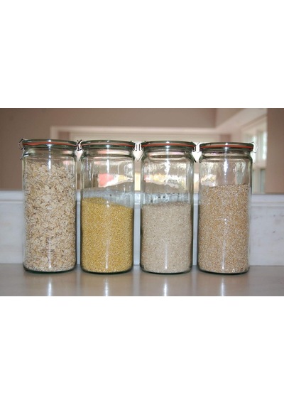 Weck Jars Weck Konserve Kavanozları - Şeffaf Camdan - Çevre Dostu Konserve Kavanozu - Yiyecek, Yoğurt Ve Jöle İçin Diğer