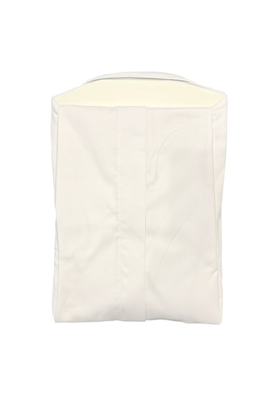 Erkek Klasik Gömlek Pamuklu Esnek Kumaş,slim Fit Uzun Kollu, Fransız Manşetli Plus Scorpion Beyaz
