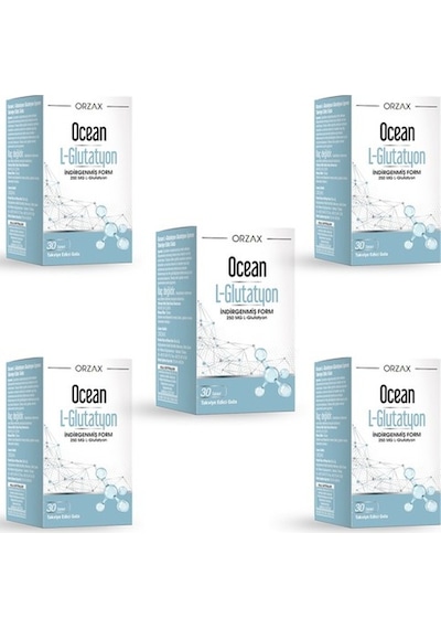 Ocean L-Glutatyon 250 Mg 30 Tablet X 5 Adet