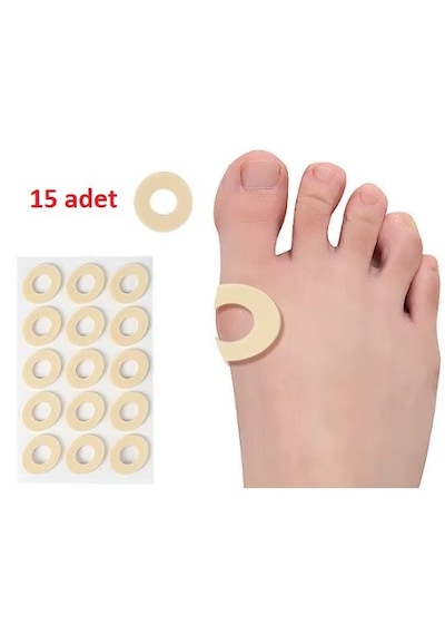 Ayak Nokta Pedi Sünger Yastık 15 Li 5668