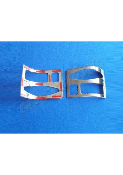Vw T4 Caravelle Krom Stop Çerçevesi 1995-2003 2 Parça Paslanmaz  Ç