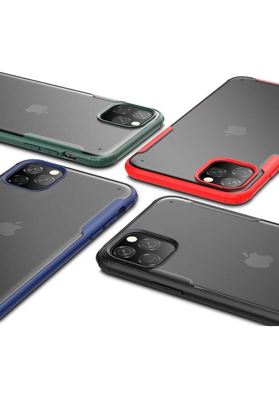 Apple Uyumlu iPhone 11 Pro Kılıf Zore Volks Kapak Kırmızı