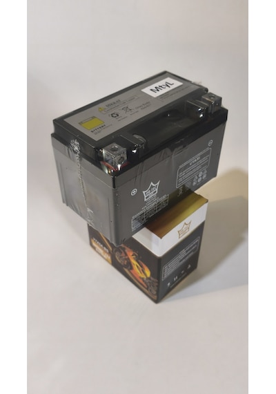 Altai Ristretto 125 Uyumlu Kaliteli Hazır Şarjlı Akü 12 V 7 Ah