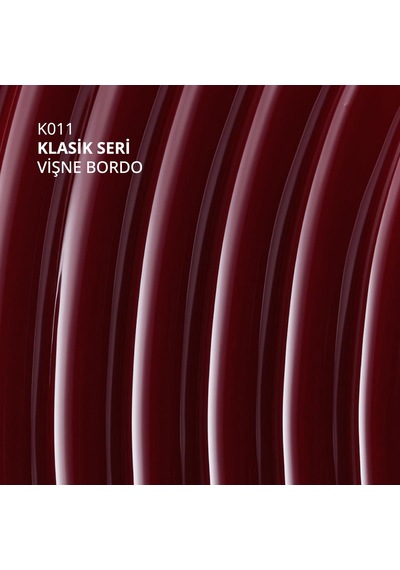 Kalıcı Oje K011, Vişne Bordo, 10 Ml