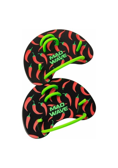 Mad Wave Parmak Palet Paddles Paddles Finger Fun, Çok Renkli