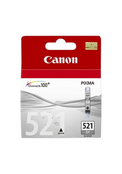 Canon Clı-521gy Grey Gri Mürekkep Kartuş Mp260-540-550-620