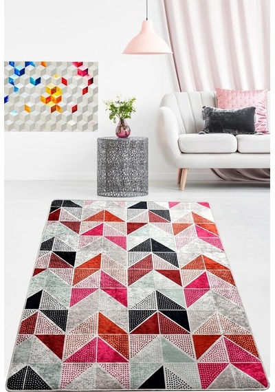 Parcela Djt 200X290 Cm Kaymaz Taban Halı