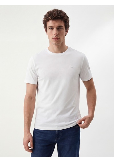 LOFT Regular Fit Erkek Tshirt K.kol Lf2042275 Q1.v1 Beyaz