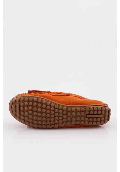 Dgn K118 Kadin Püskül Detayli Loafer Ayakkabi K118-1774-R6022 Turuncu Dgn K118 Kadin Püskül Detayli Loafer Ayakkabi K118-1774-R6022 Turuncu