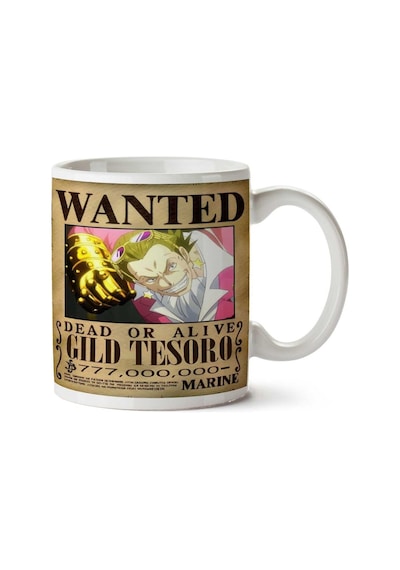 Wanted Gild Tesoro Anime Aranıyor İki Tarafı Baskılı Kupa Bardak Çok Renkli