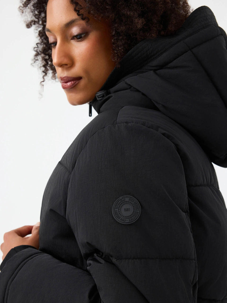 Loft Crop Siyah Kadın Mont Lf2040788 Siyah
