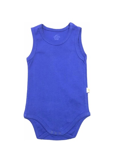 Mini Damla Damla Body Askılı Penye Indigo Lacivert
