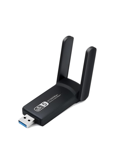 1300mbps Wireless Adaptör Wifi Ağ Kartı Masaüstü Bilgisayar Pc İle Uyumlu Realtek Rtl 8812bu Usb3.0