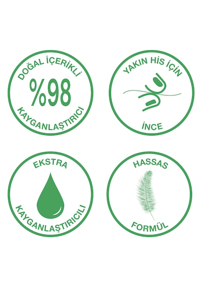 Durex Naturals Prezervatif 40'lı