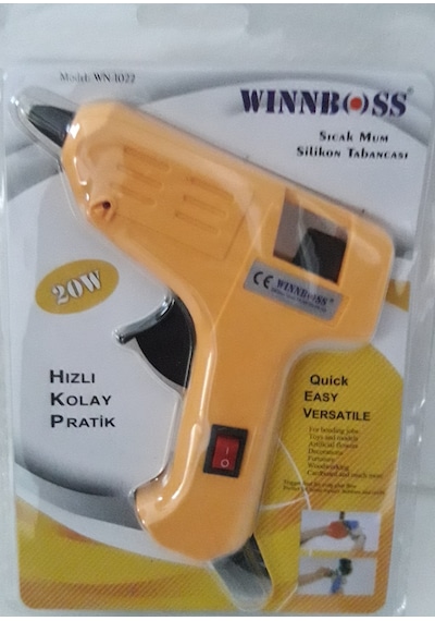 Winnboss Sıcak Silikon Tabancası Anahtarlı 20 W