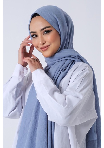 Harem Scarf Amor Şal - Kot Mavi Kot Mavi