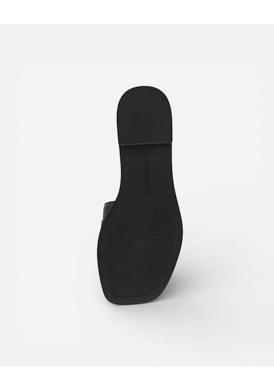 Steve Madden Ashten Black Leat Kadın Siyah Terlik Ashten