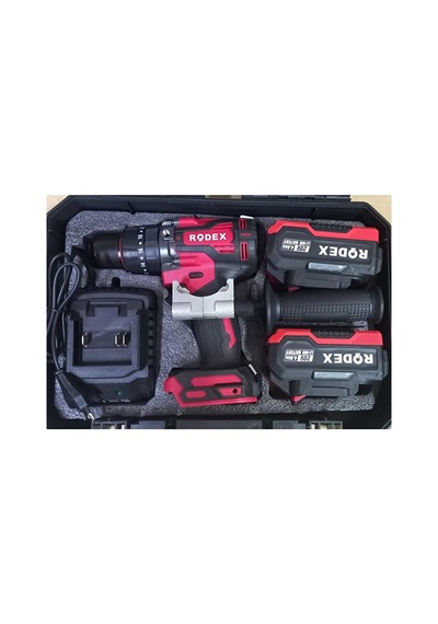 Rdx3410 Akülü Darbeli Matkap Yan Tutamaklı