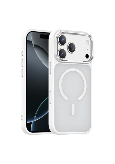 Joko Apple Uyumlu iPhone 18 Pro/17 Pro Prime Magsafe Kapak - Beyaz