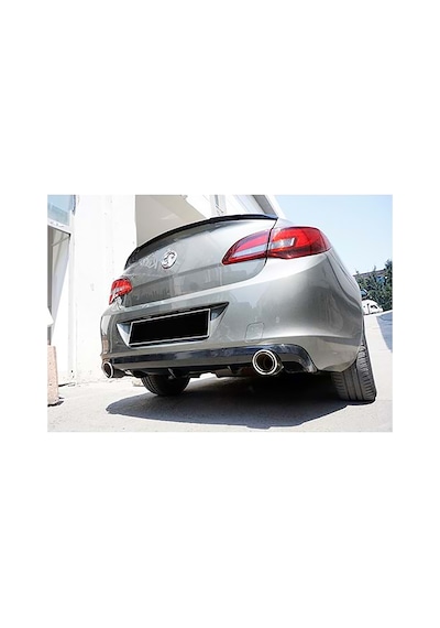 Opel Astra J Sedan Opc Line Difüzör Piona Black + Egzoz Görünüm 2011 Ve Üzeri Uyumlu
