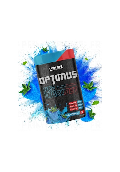 Prime Nutrition Optimus Pre-workout Blue Raspberry 490 G