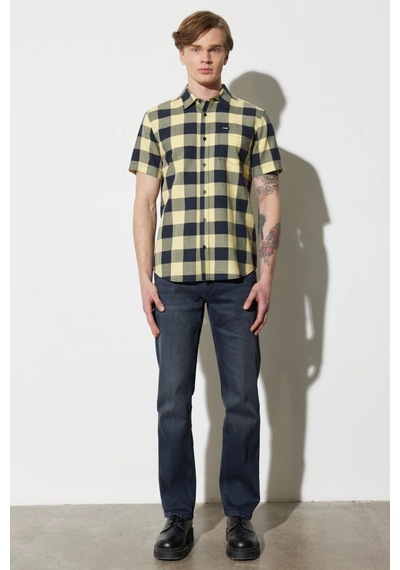 Wrangler Straight Fit Düz Paça Siyah Erkek Kot Pantolon W12102600 001