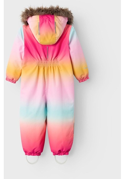 Name It Name İt Nmfsnow10 Suıt Colour Flow Fo Çocuk Astronot Mont-bonbon Çok Renkli