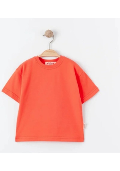 Tiffany Baby & Kids Tiffany T-shirt Basic Süprem Mercan