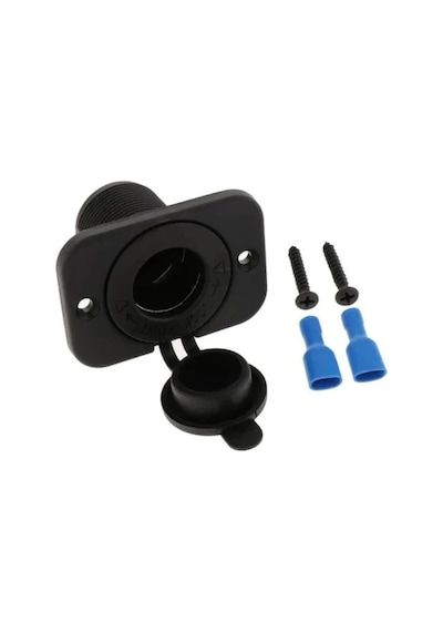 Oto Çakmak Fiş Çakmaklık Dişi Pano Tip 30Mm Şase Monteli 1 Adet N11.169