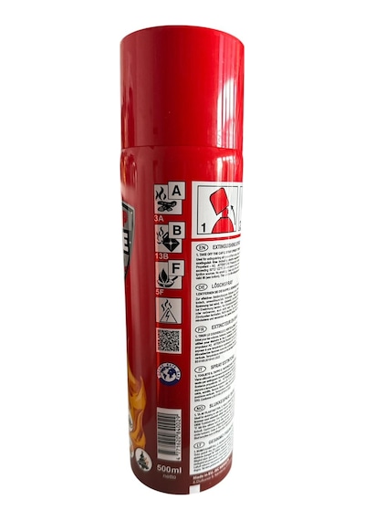 Ayes Yangın Reinold Max 044020 Portatif Yangın Söndürme Tüpü 500 ML