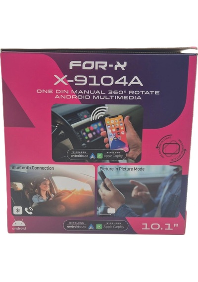 For-x Android Teyp 10.1 4 Ram 64 Hafıza - Oynar Kafa Android Multimedya For-x X-9104a Tek Din 3