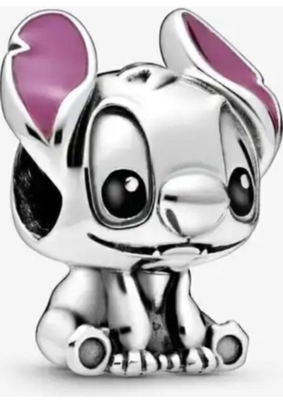 Stitch Charm Gümüş Kaplama