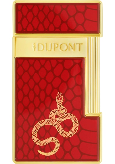 S.t. Dupont Slimmy Kırmızı Çakmak 28075 Altın