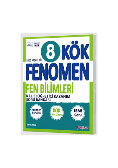 8.sınıf Fenomen Kök Matematik + Türkçe + Fen 3 Kitap Seti