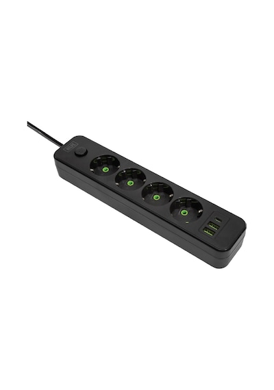 Hilfe Usb'li 4'lü Akım Korumalı Uzatma Priz Reset Butonlu 2500w Power Strip 1