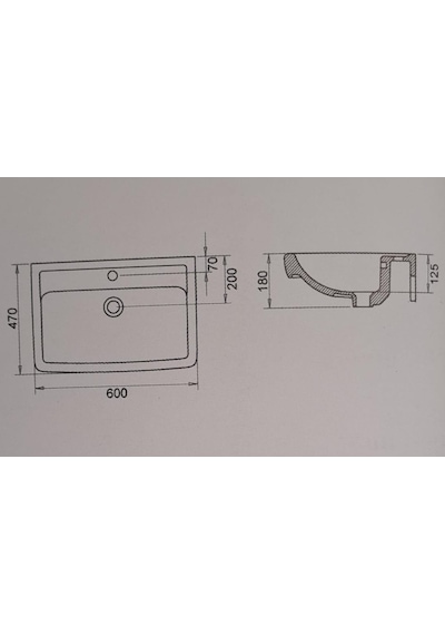 Q60cm Lavabo Turavit Diğer