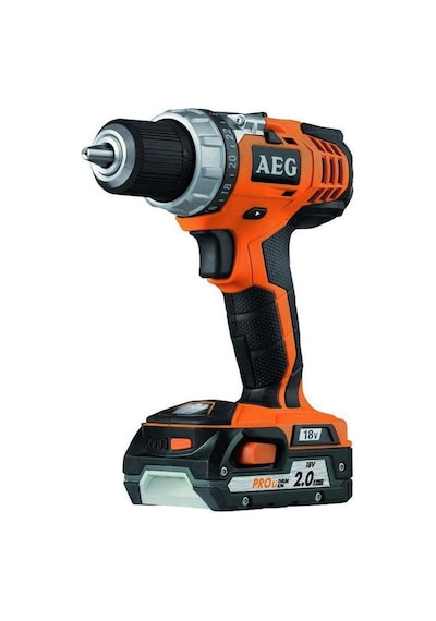 Aeg Bs 12 C2 Li Akülü Matkap, 2 X 12 V 2.0 Ah, Turuncu, Tek Parça