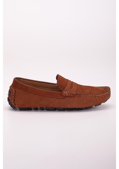 Dilimler Ayakkabı Hakiki Deri Nubuk Rok Kolej Model Taba Erkek Günlük Loafer Ayakkabı-3038-Taba Dilimler Ayakkabı Hakiki Deri Nubuk Rok Kolej Model Taba Erkek Günlük Loafer Ayakkabı-3038-Taba