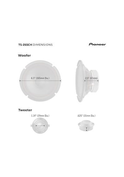 Tr Ts-z65ch 330 Watt 17 Cm 2 Yollu Hoparlör
