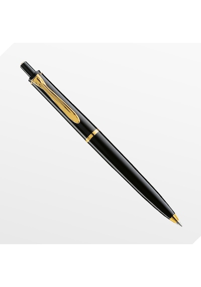Pelikan Tükenmez Kalem 14 Ayar Altın Kaplama Siyah K200 Çok Renkli