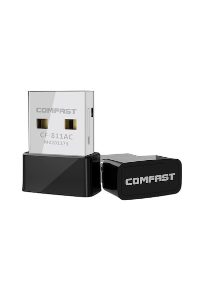 Schulzz Comfast 650 Mbps USB Mini Wi-Fi Adaptörü Rtl811 5Ghz Kablo